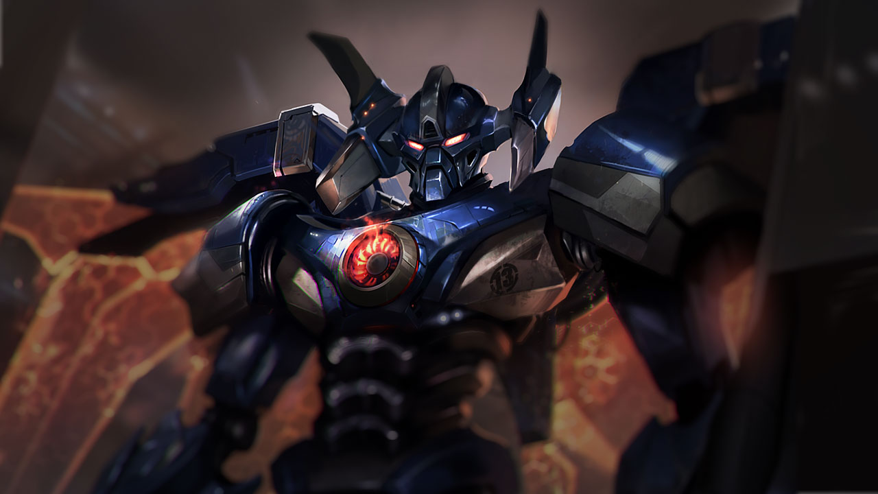 Splash-Art von Mecha-Aatrox