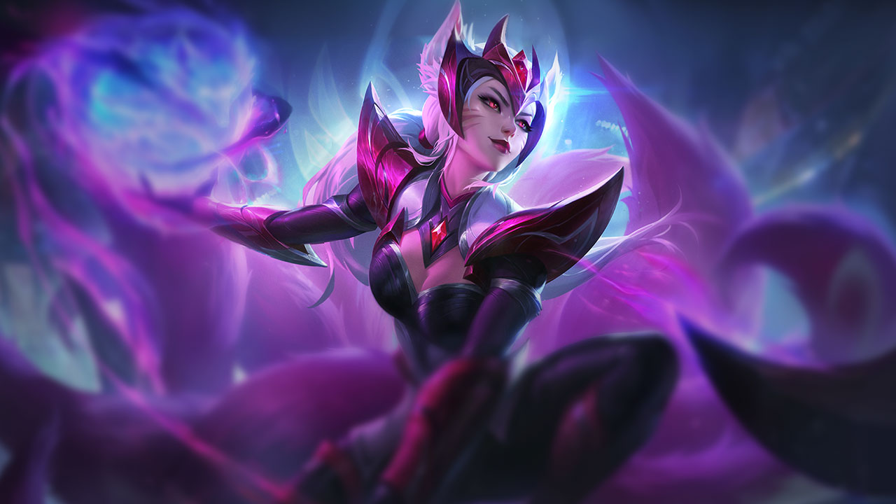 Splash-Art von Herausforderer-Ahri