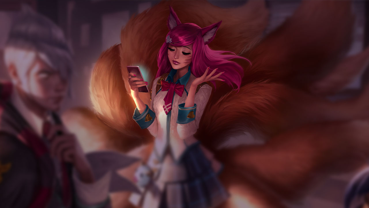 Splash-Art von Akademie-Ahri
