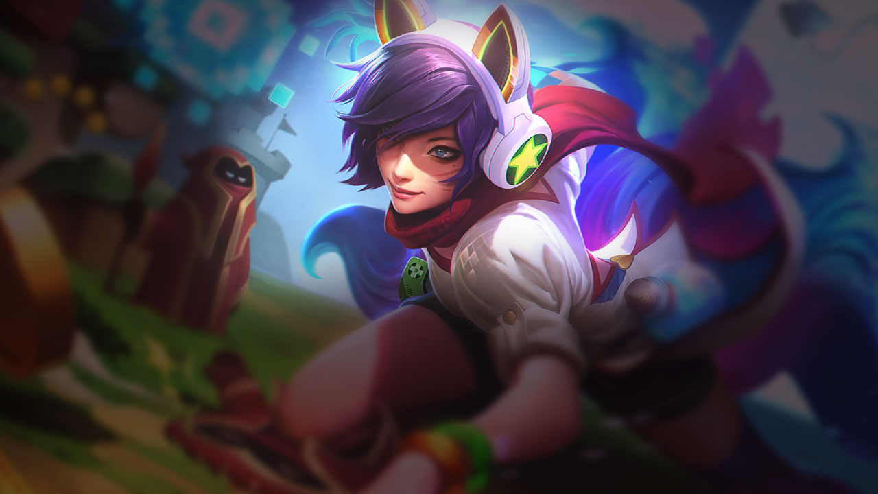 Splash-Art von Arcade-Ahri