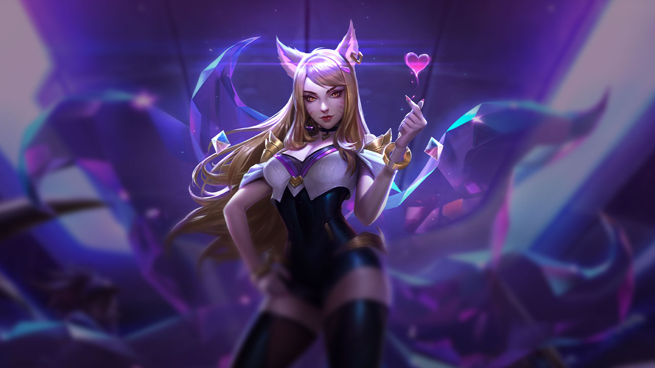 Splash-Art von K/DA-Ahri