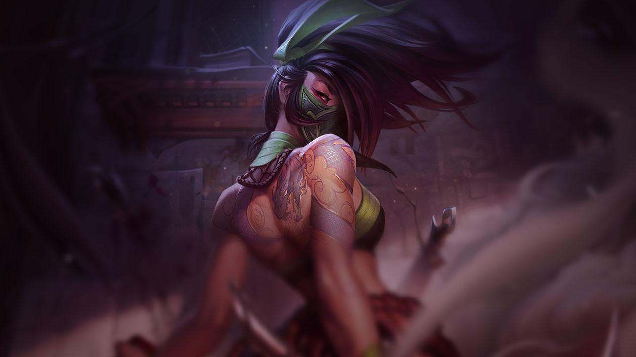 Splash-Art von Akali
