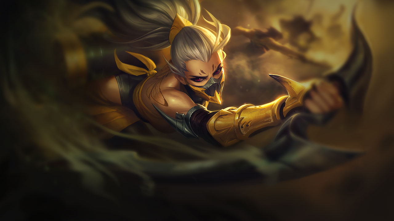 Splash-Art von Stechende Akali
