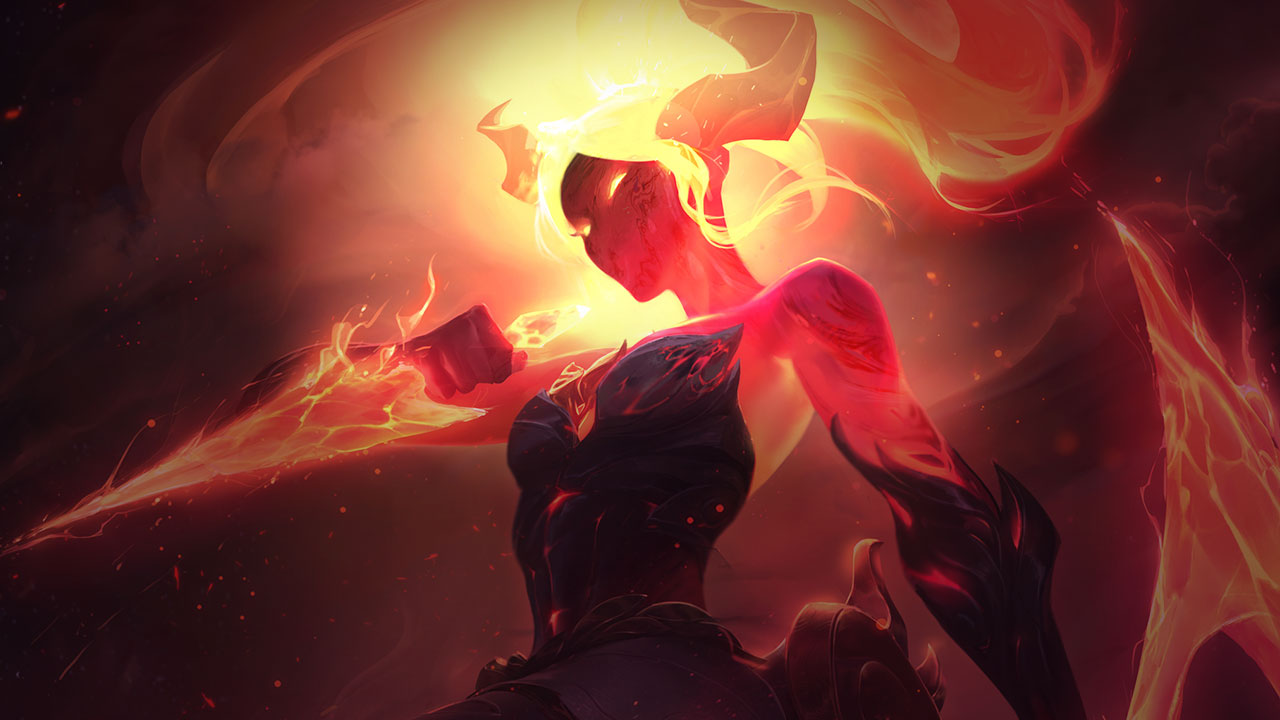 Splash-Art von Infernalische Akali