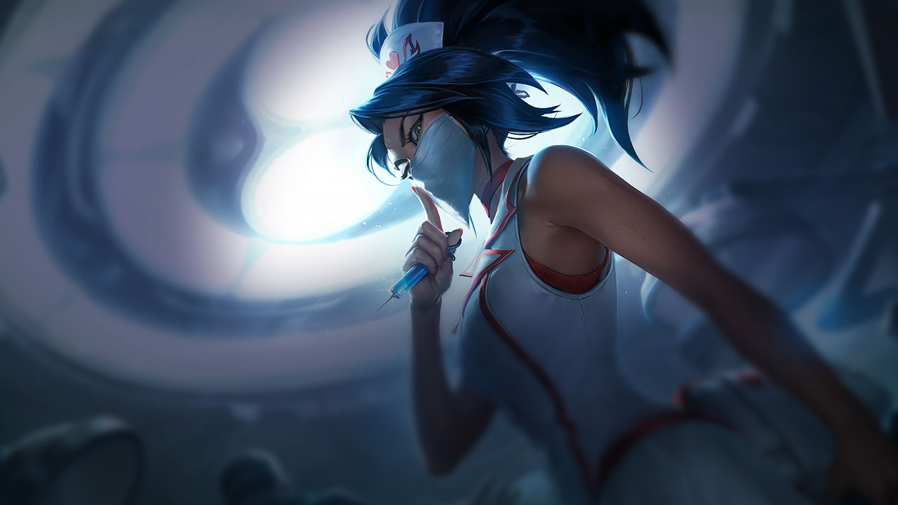 Splash-Art von Krankenschwester-Akali