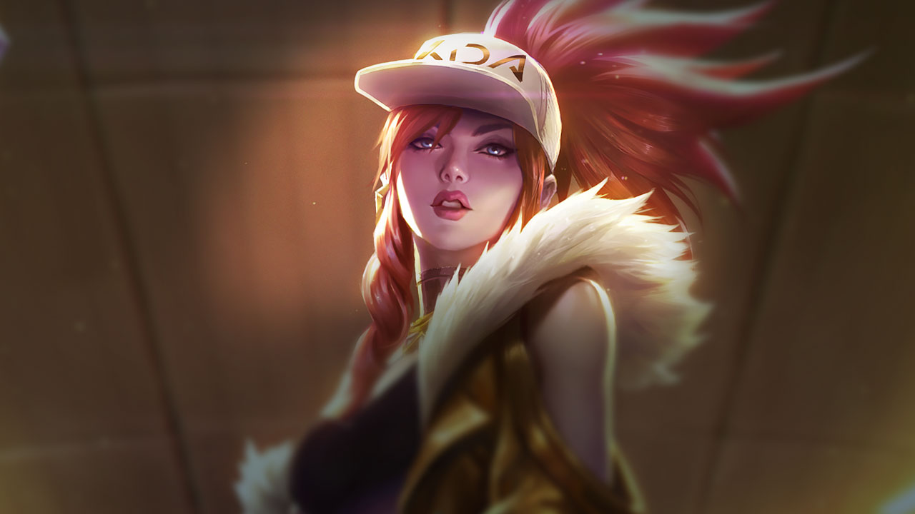 Splash-Art von K/DA-Akali (Prestige)