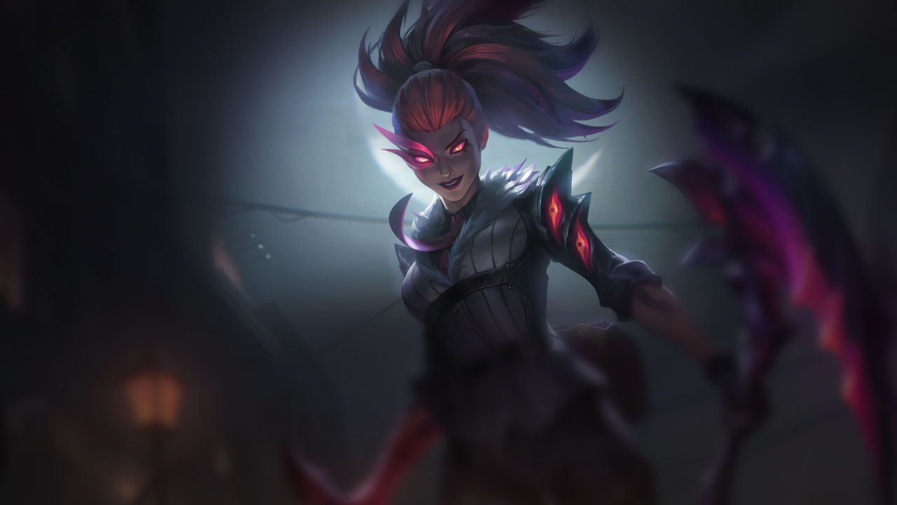 Splash-Art von Gangsteralbtraum-Akali
