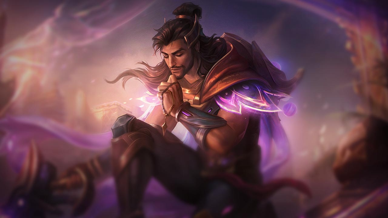 Splash-Art von Drei Ehren-Akshan