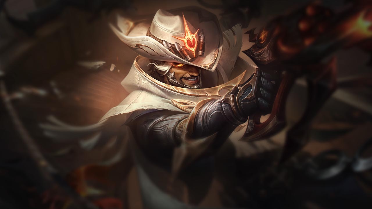 Splash-Art von High Noon-Akshan