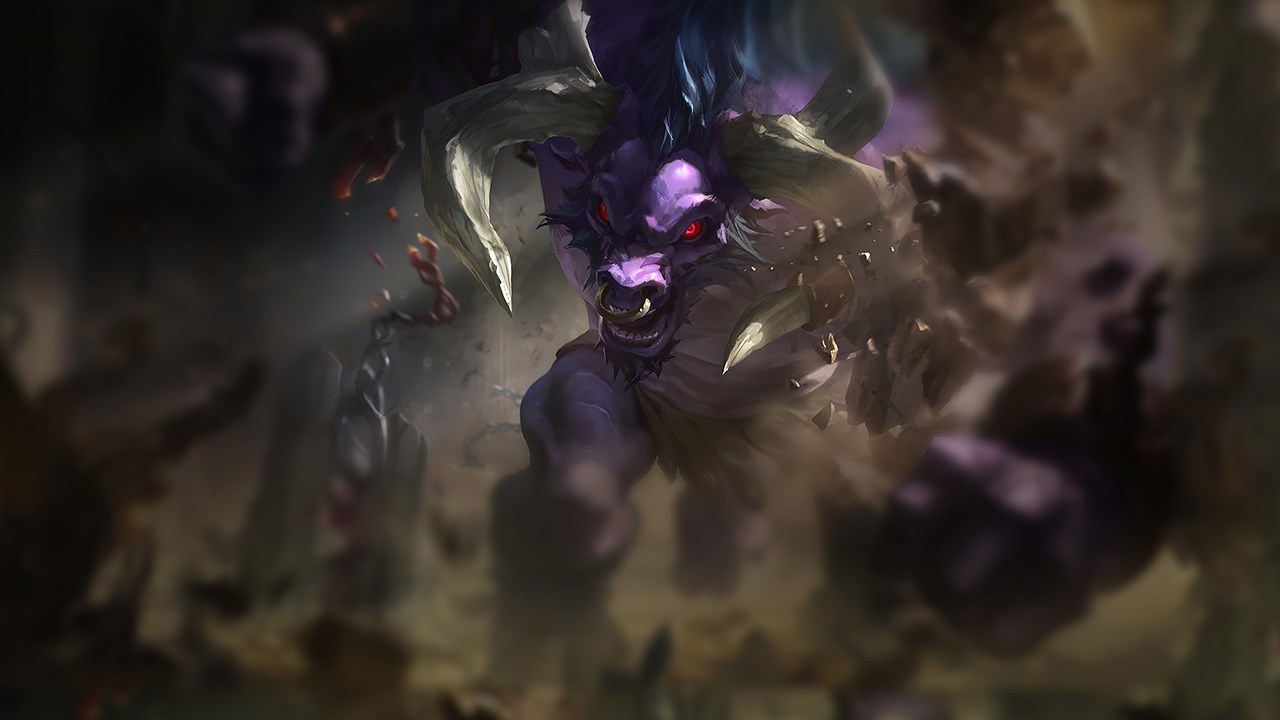 Splash-Art von Alistar
