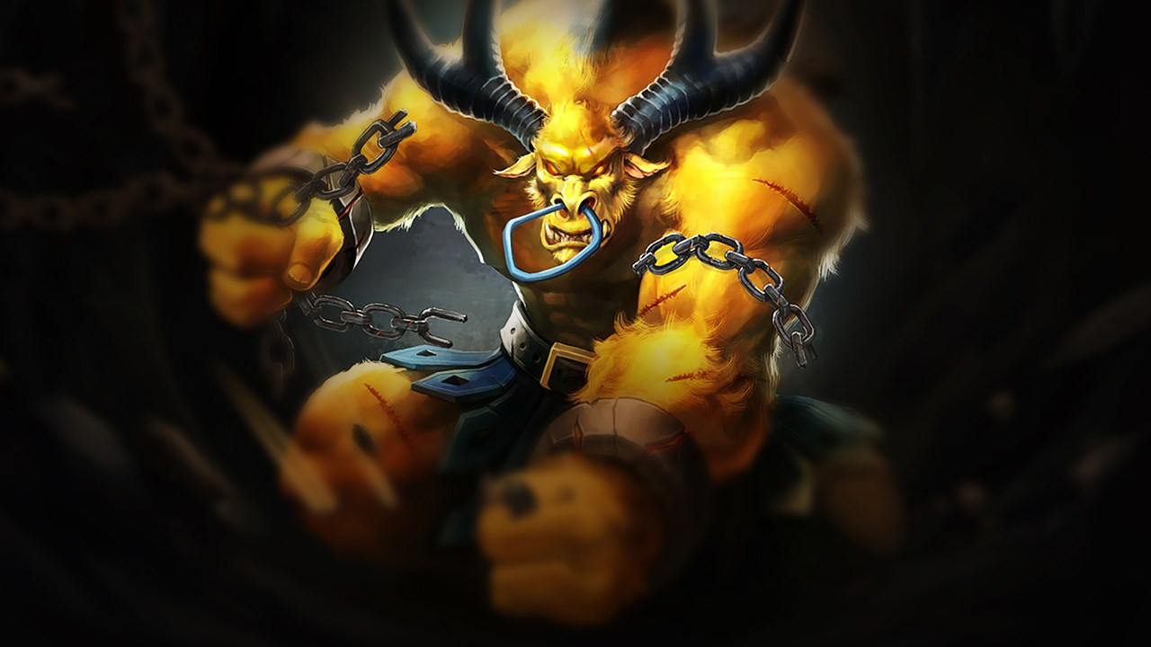 Splash-Art von Goldener Alistar