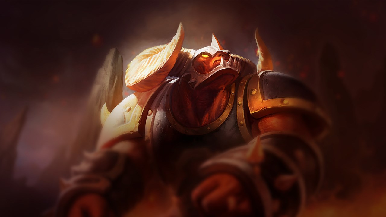 Splash-Art von Infernalischer Alistar