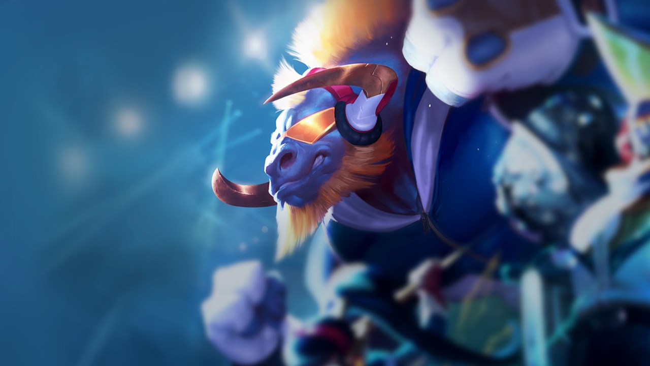 Splash-Art von SKT T1-Alistar