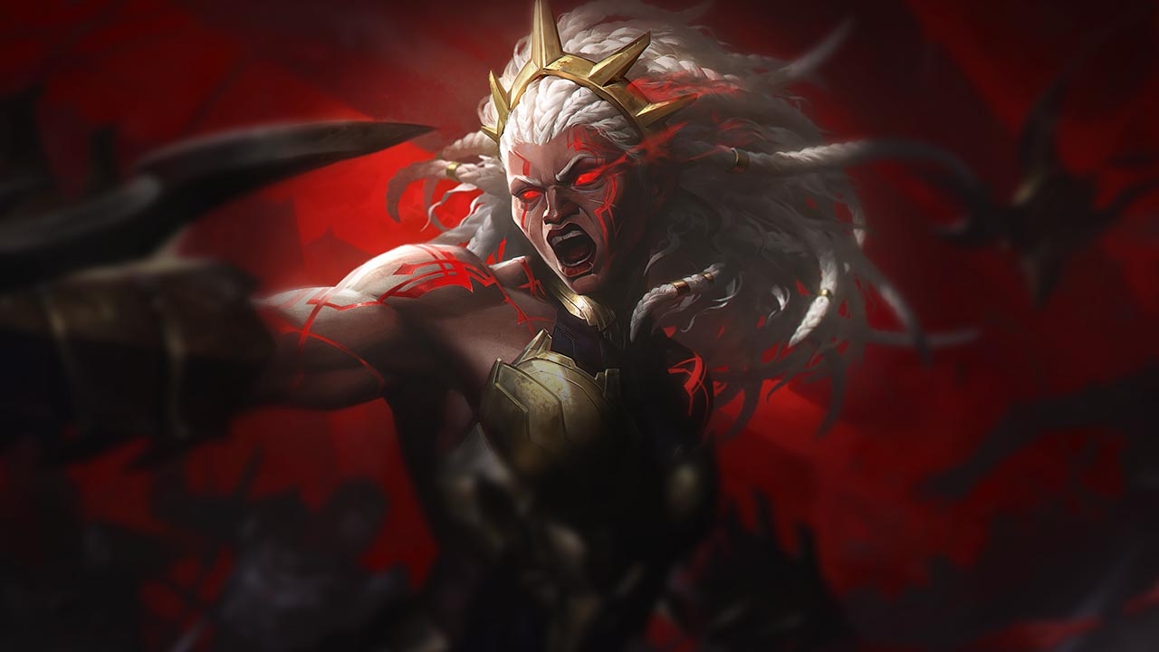Splash-Art von Auserwählte des Wolfs-Ambessa