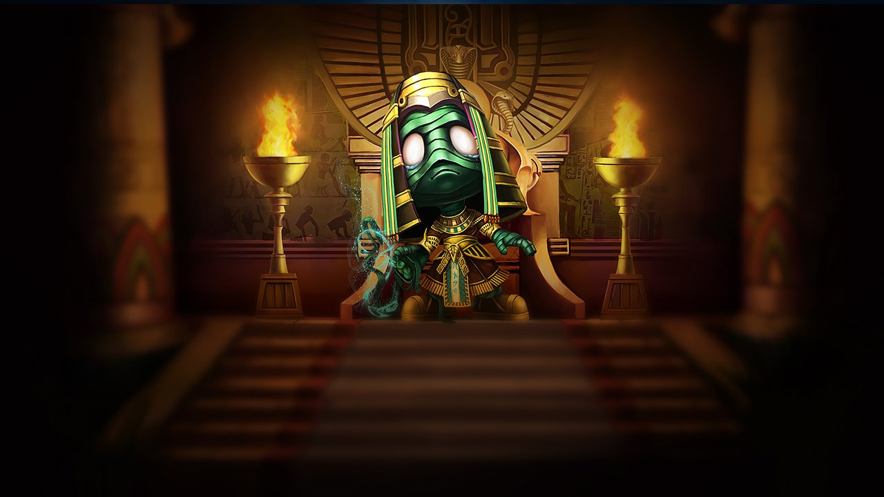 Splash-Art von Pharao Amumu