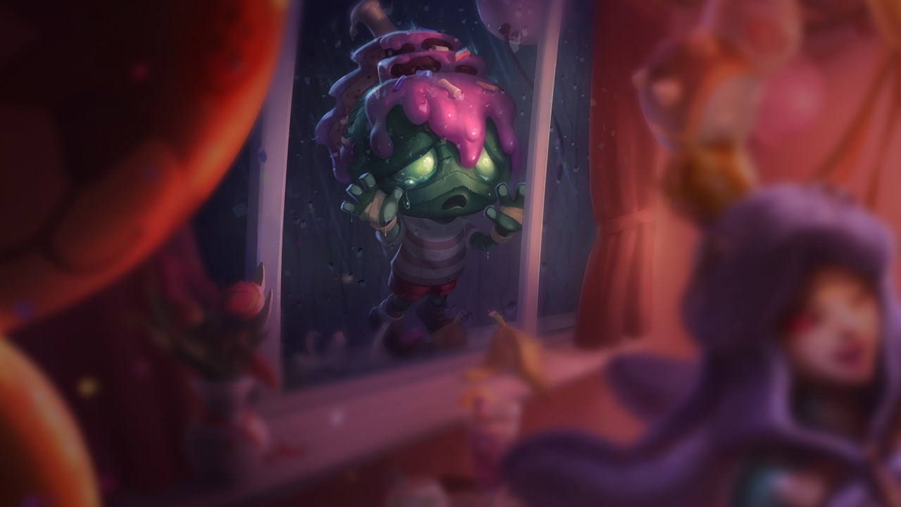 Splash-Art von Überraschungsparty-Amumu