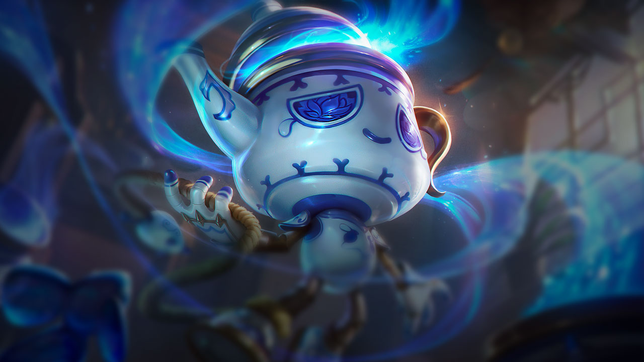 Splash-Art von Porzellan-Amumu