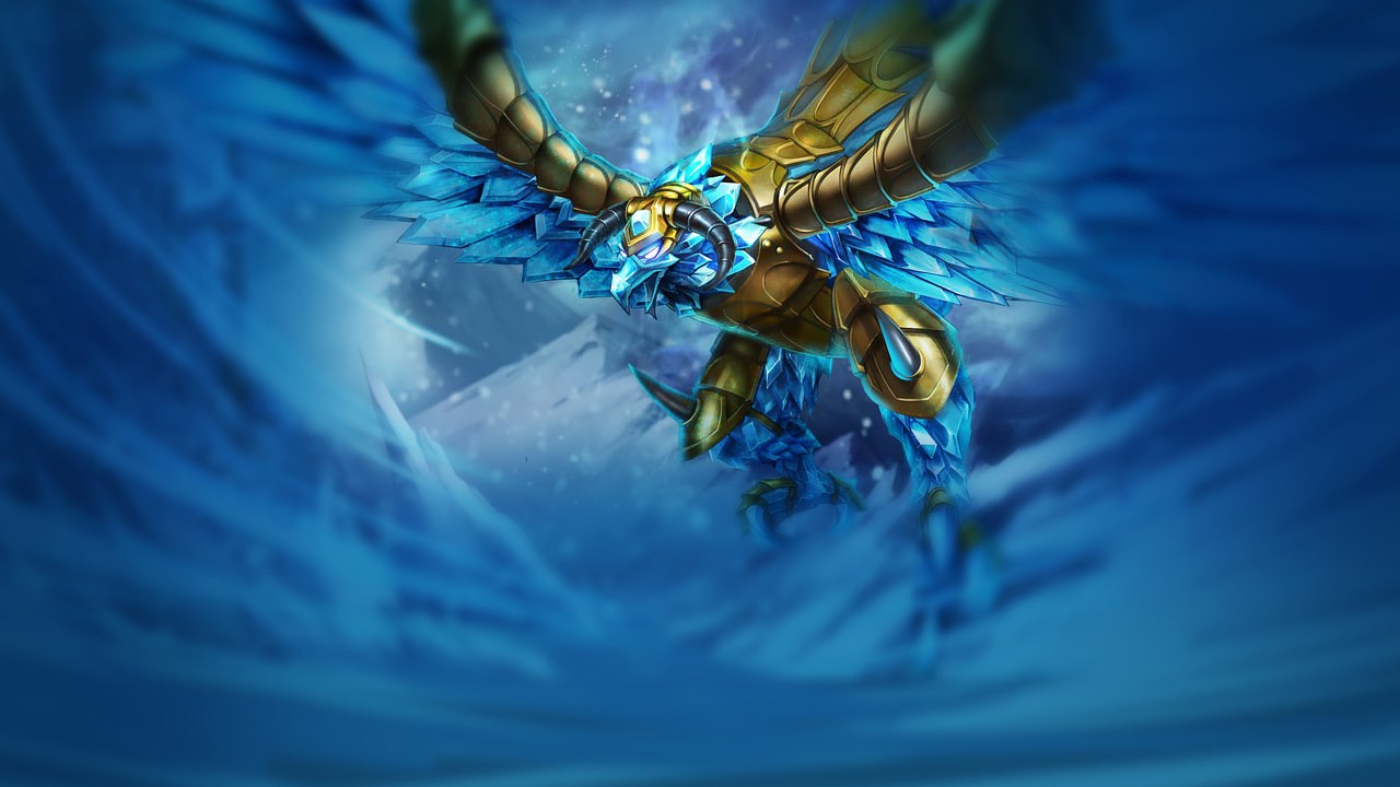 Splash-Art von Noxusjäger-Anivia