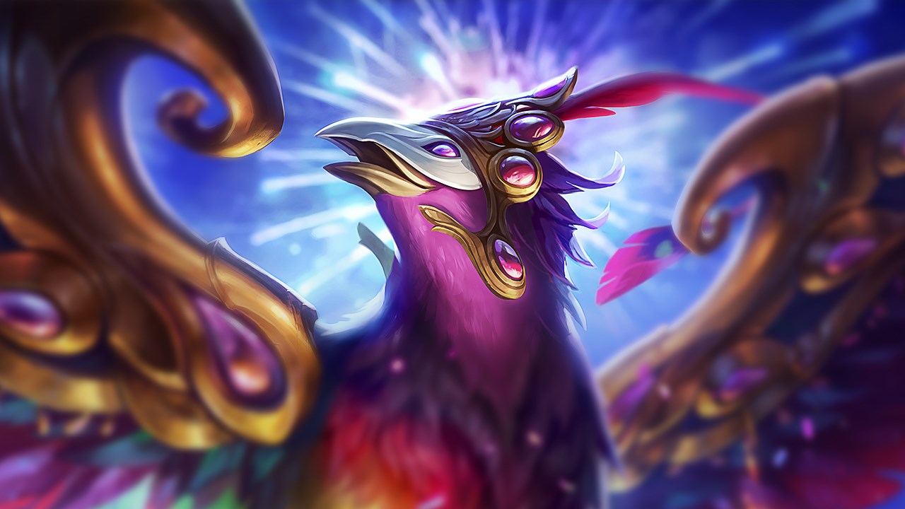 Splash-Art von Karnevalskönigin Anivia