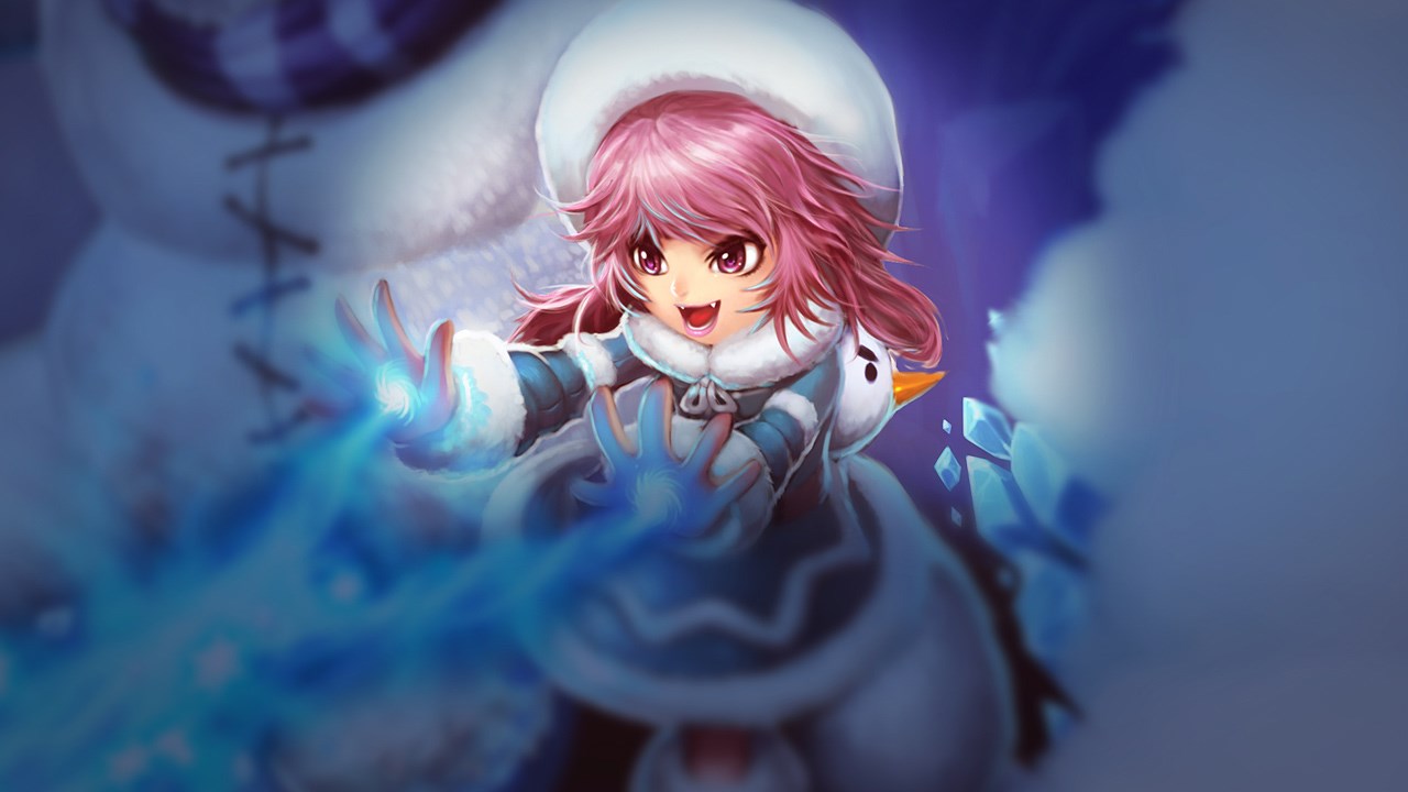 Splash-Art von Frostfeuer-Annie