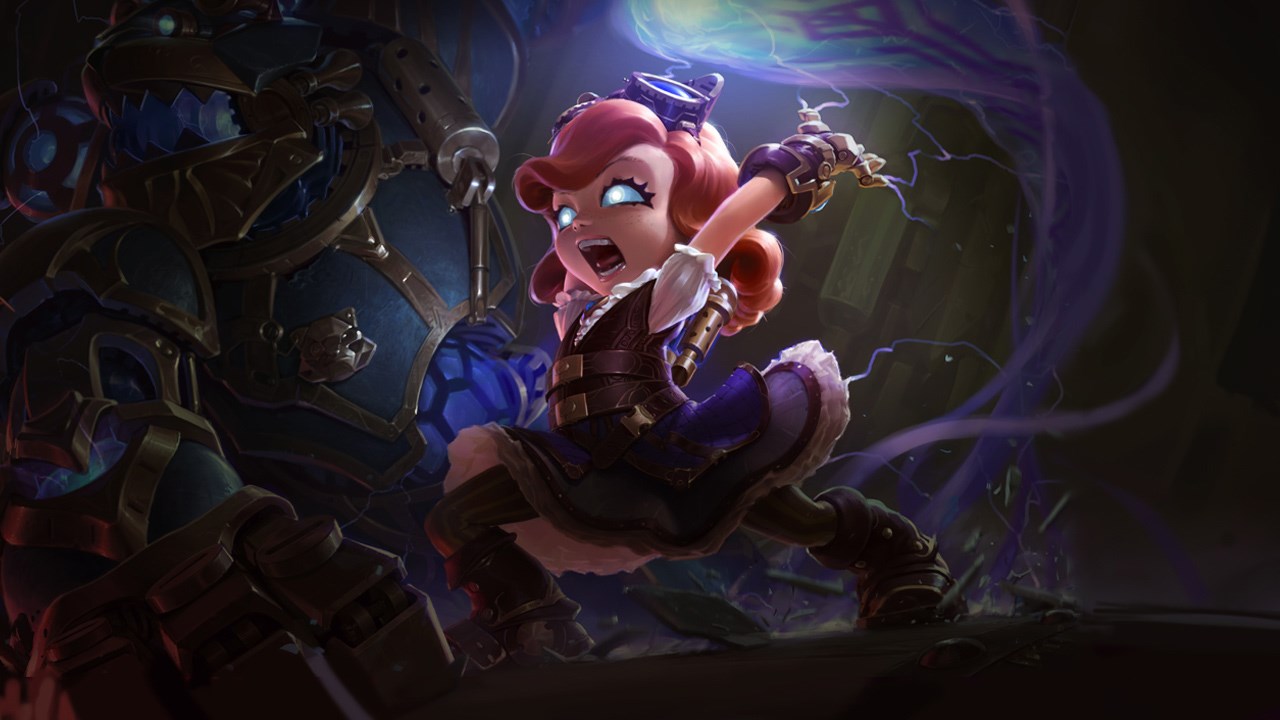 Splash-Art von Hextech-Annie