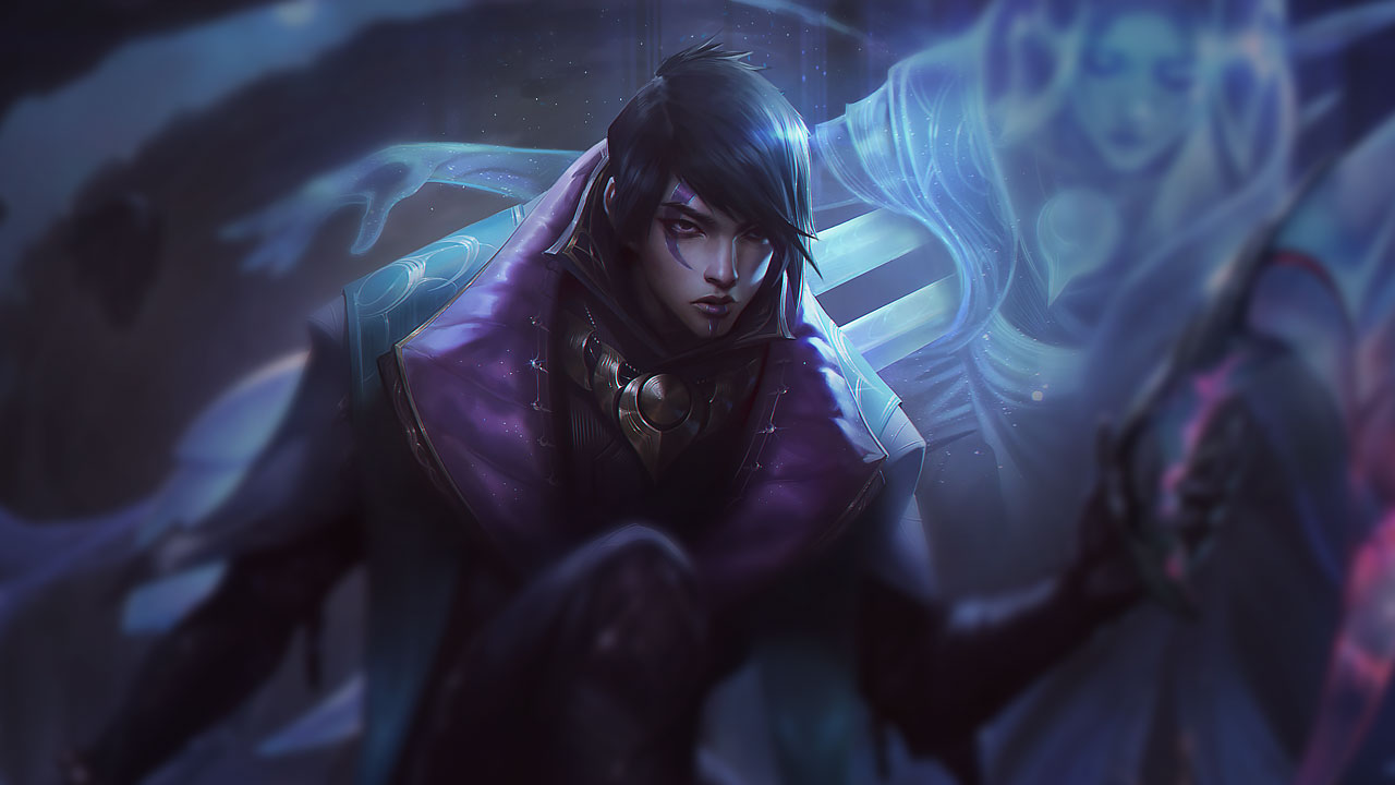 Splash-Art von Aphelios
