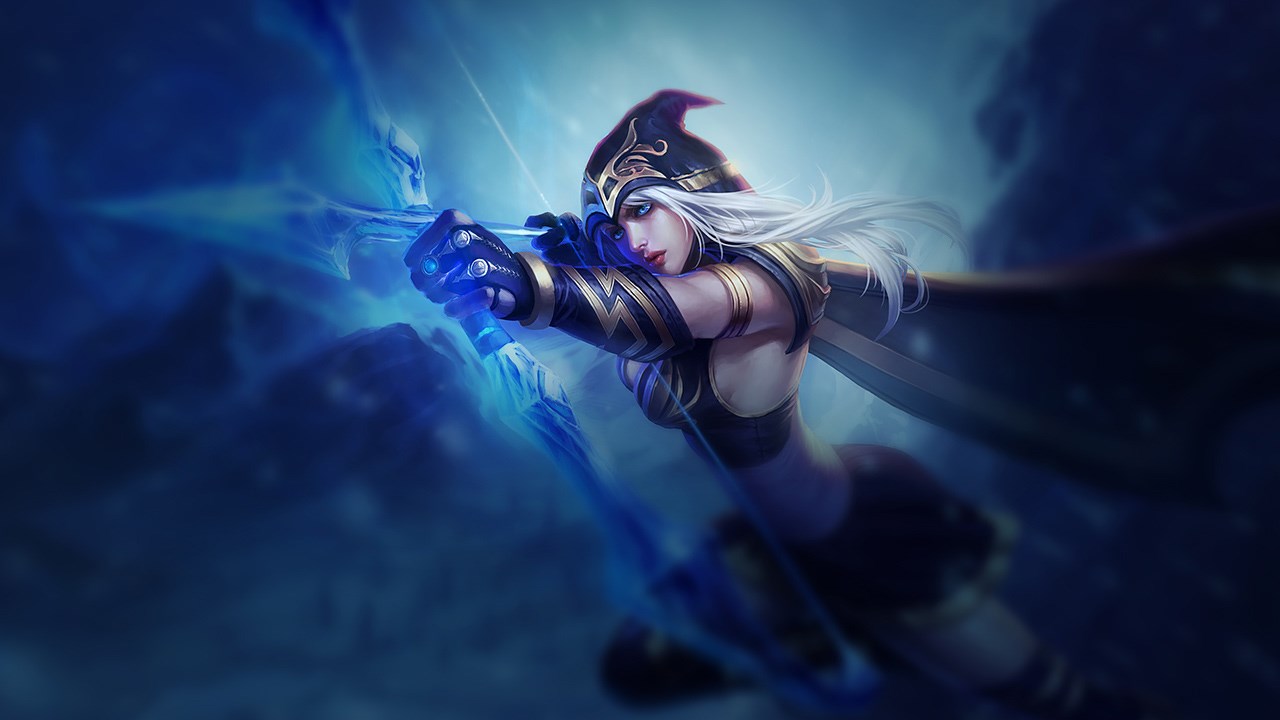 Splash-Art von Ashe