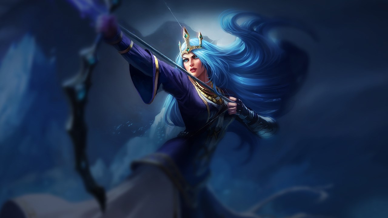 Splash-Art von Königin Ashe