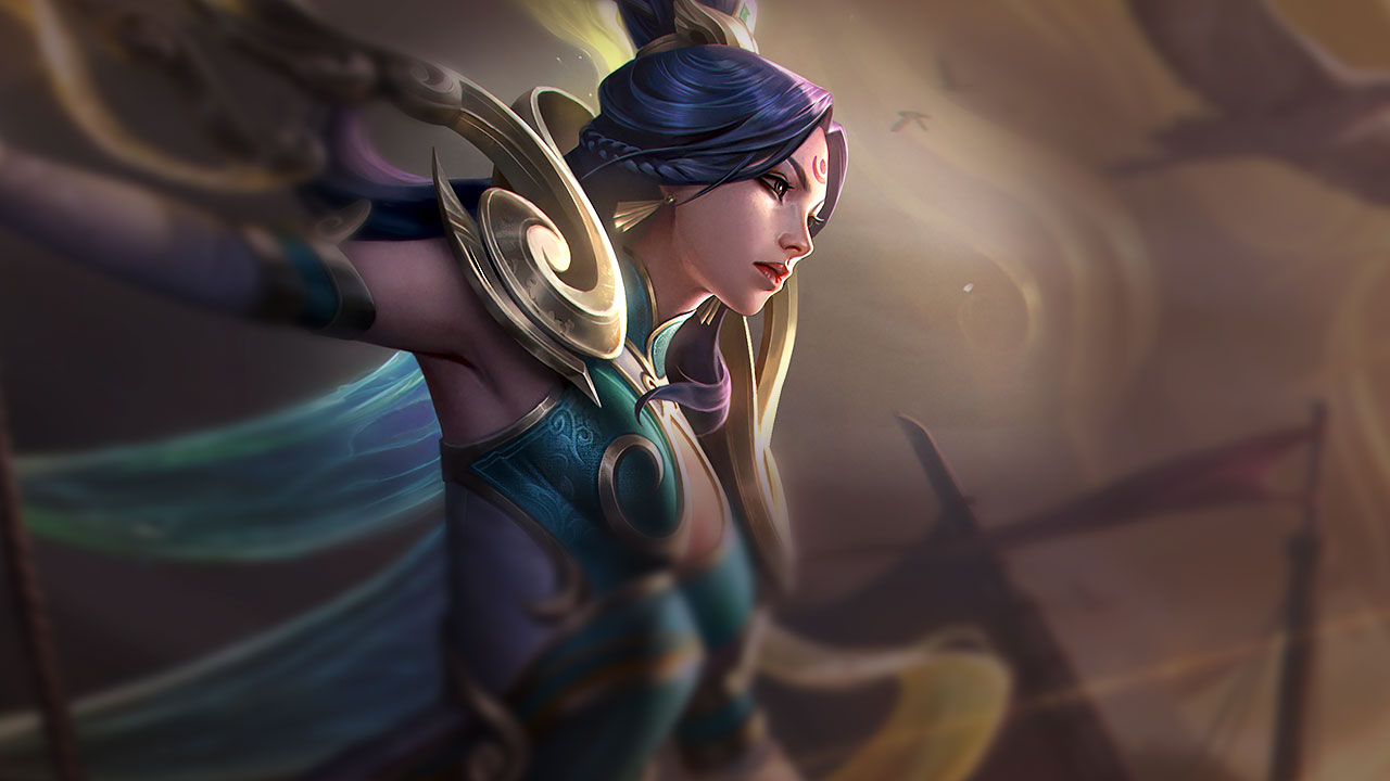 Splash-Art von Mondkaiserin Ashe