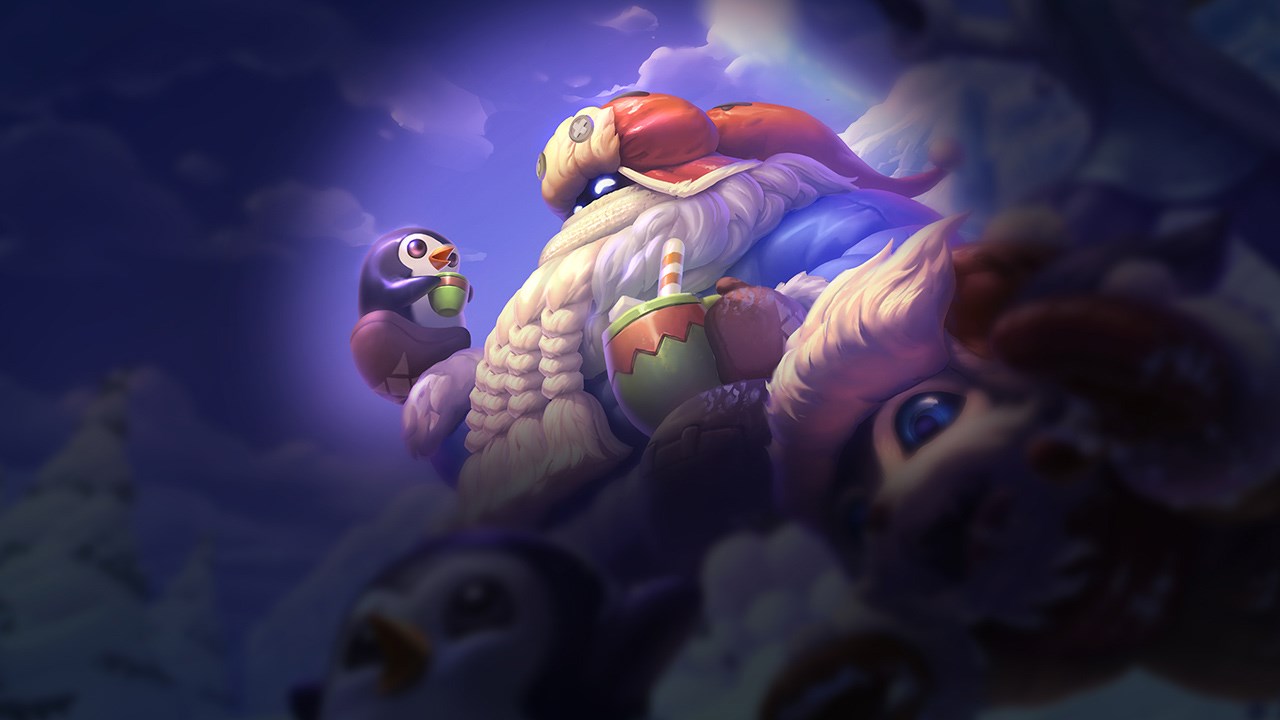 Splash-Art von Schneetag-Bard