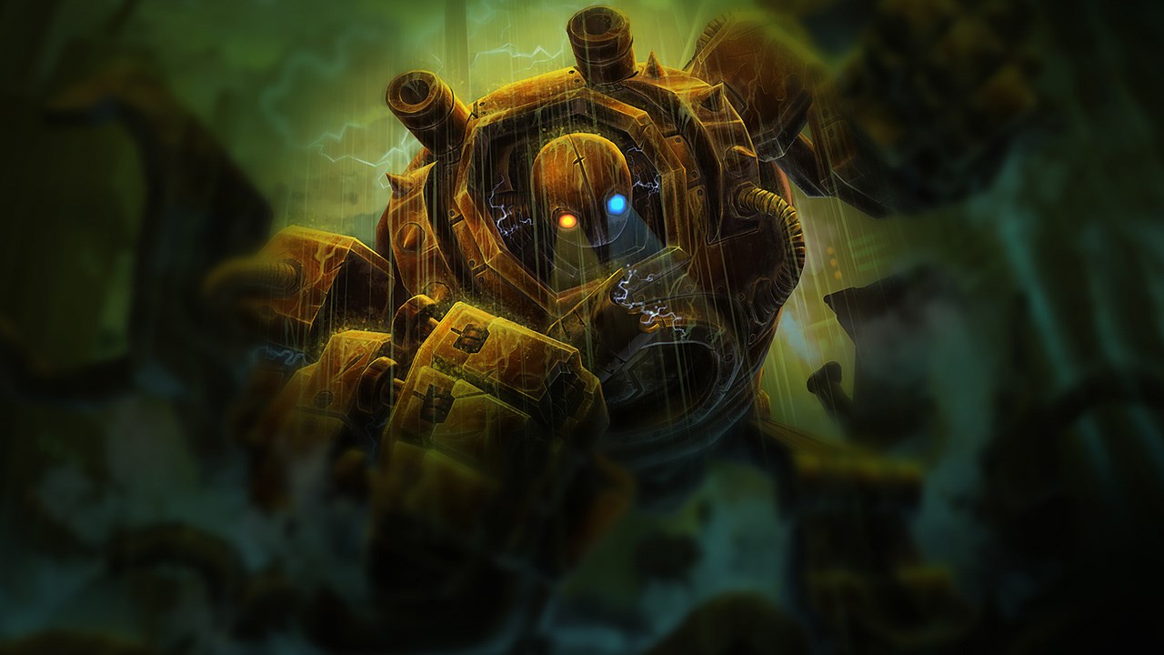 Splash-Art von Rostigerer Blitzcrank