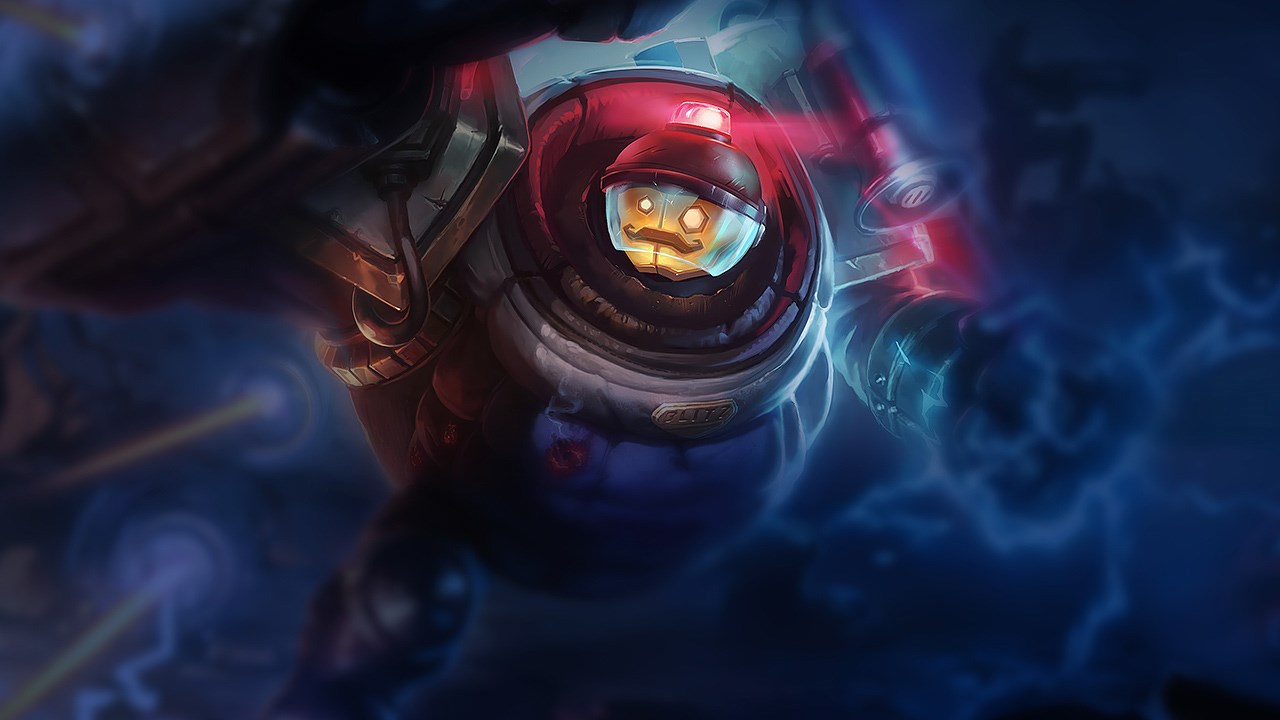 Splash-Art von Riot-Blitzcrank