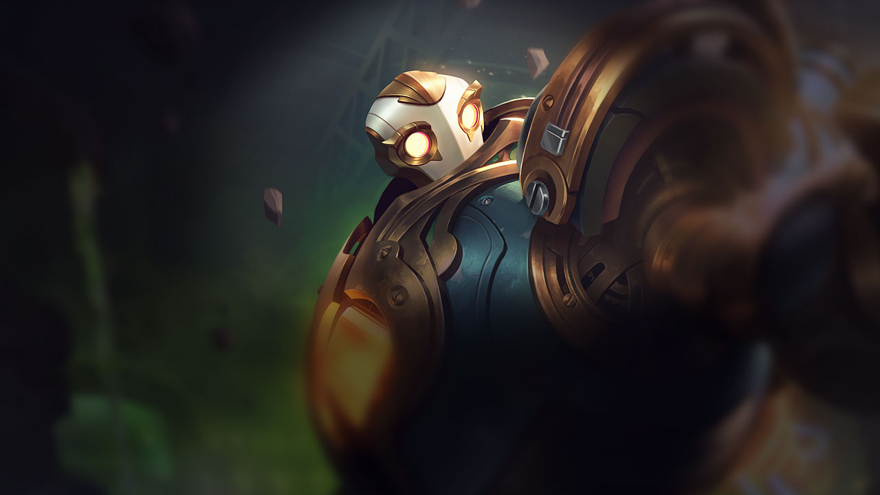 Splash-Art von Siegreicher Blitzcrank