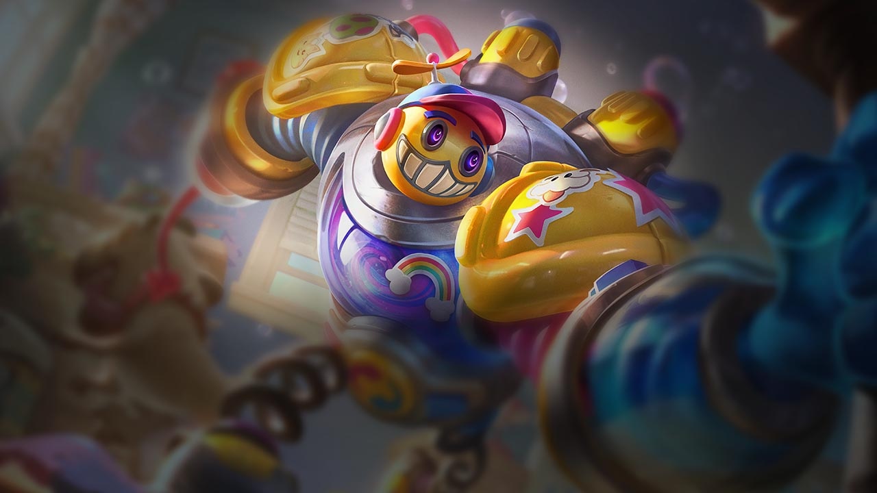 Splash-Art von Blubberparty-Blitzcrank