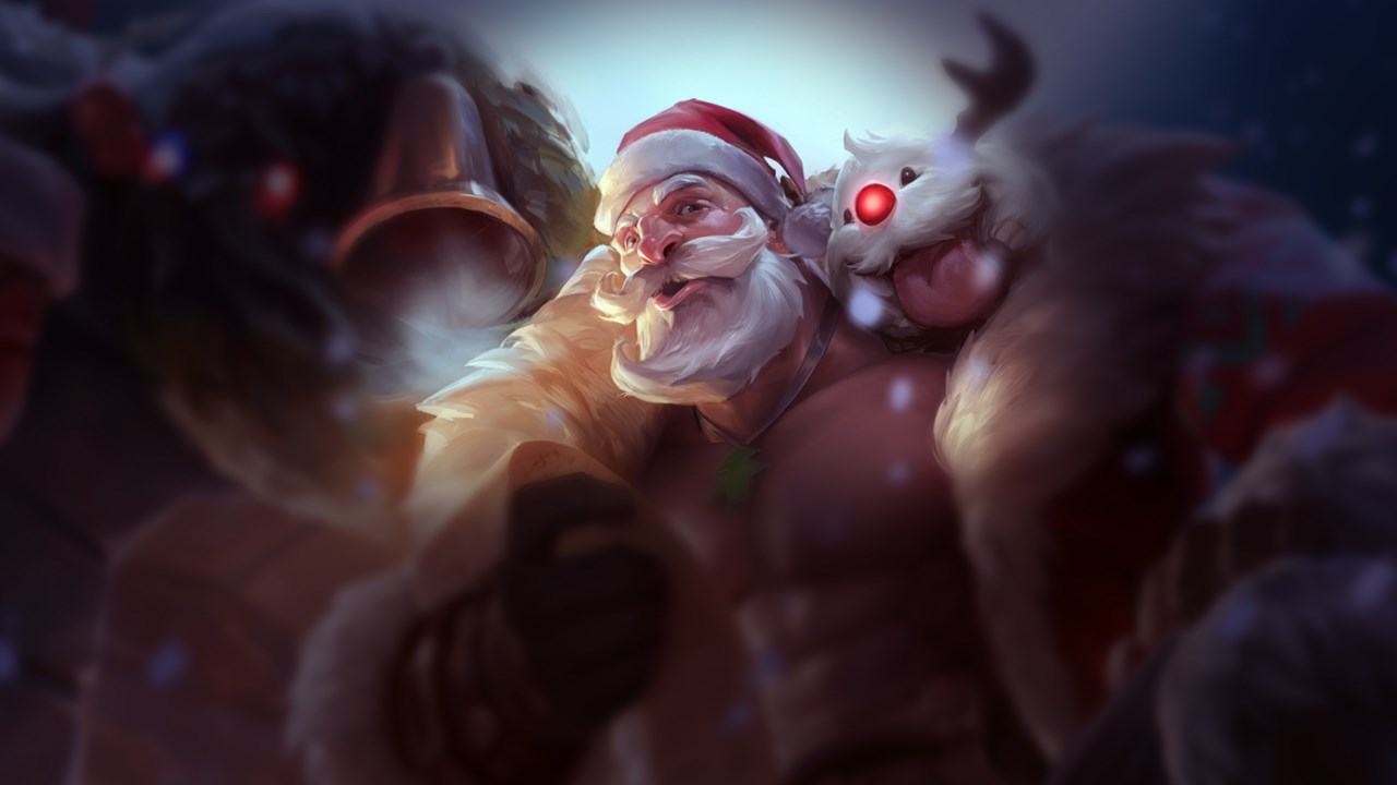 Splash-Art von Weihnachts-Braum