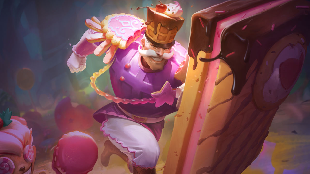 Splash-Art von Zuckerschock-Braum