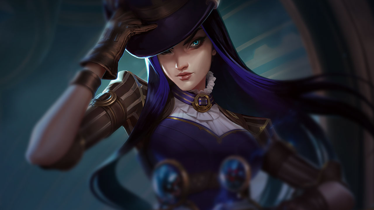 Splash-Art von Caitlyn