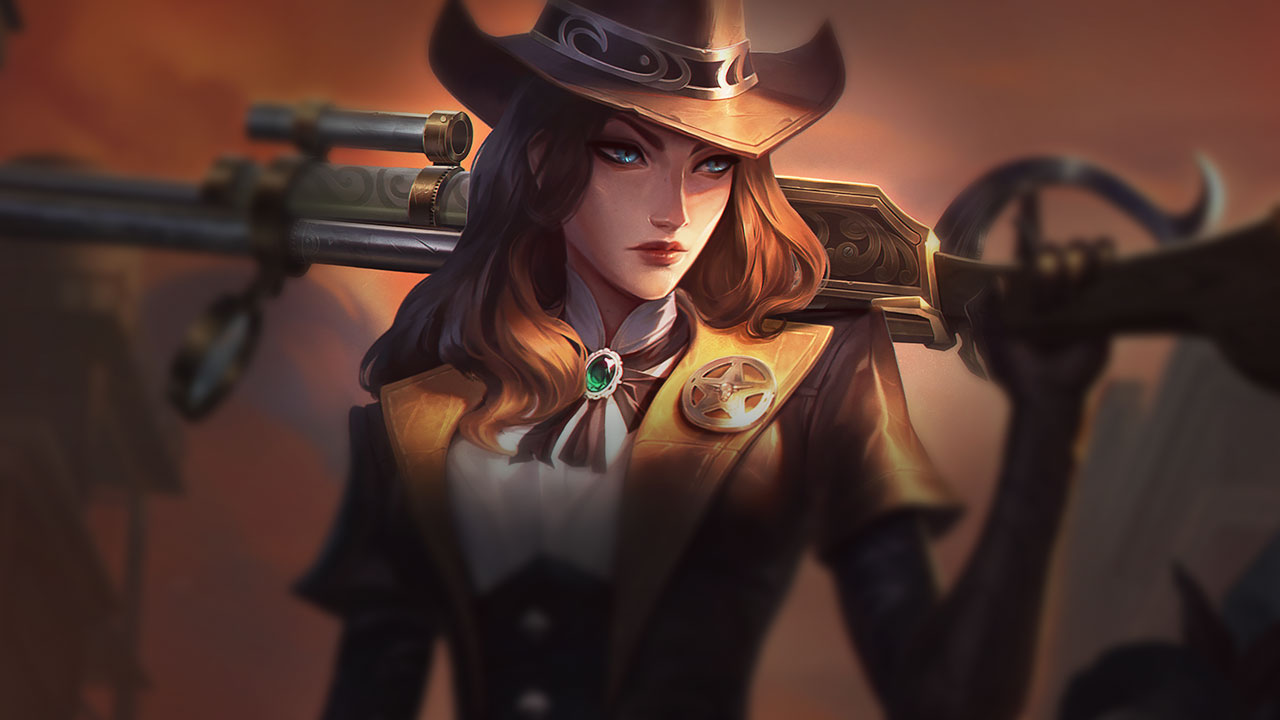 Splash-Art von Sheriff Caitlyn