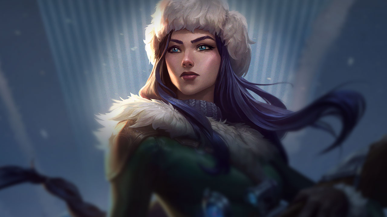 Splash-Art von Arktische Caitlyn