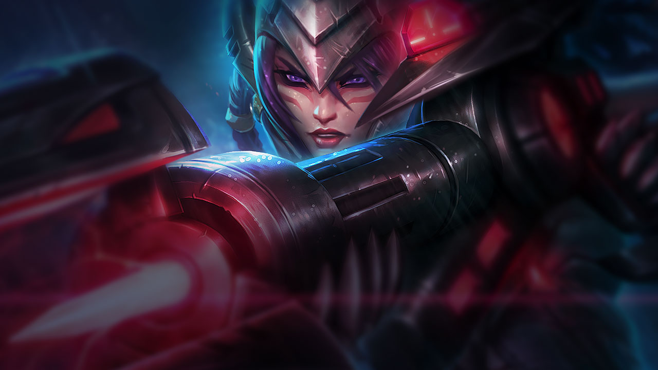 Splash-Art von Kopfjäger-Caitlyn