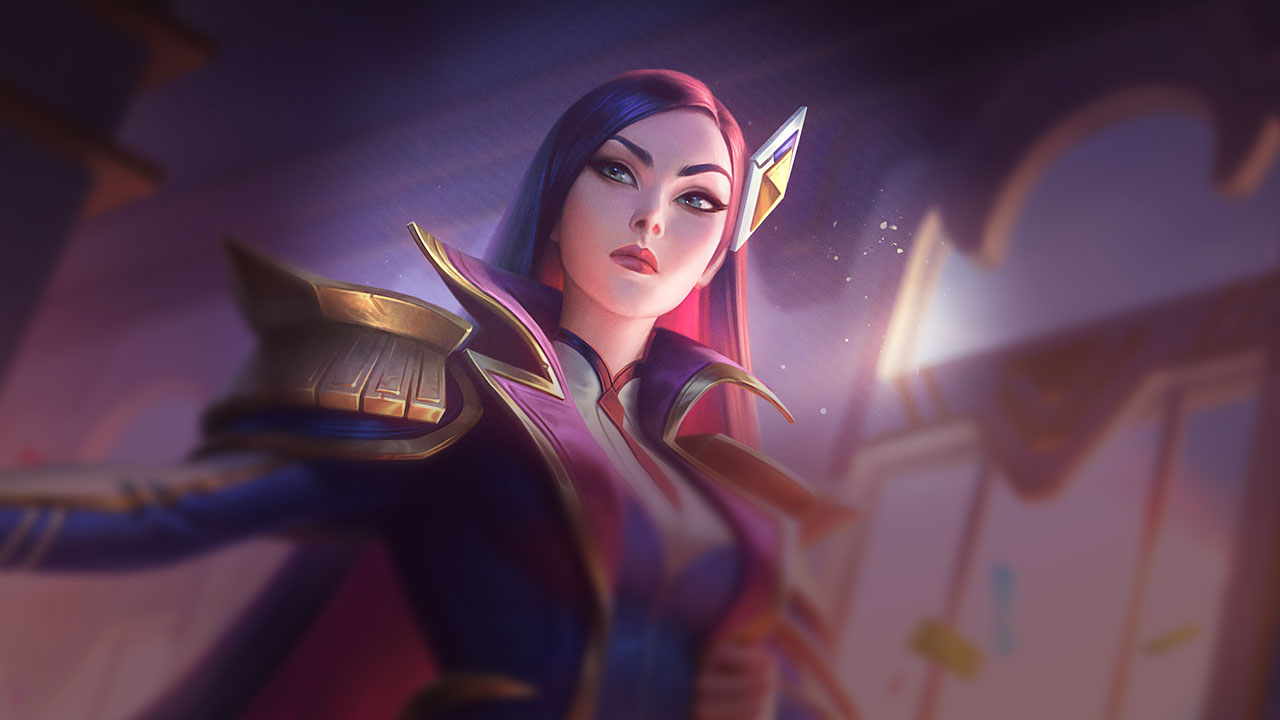 Splash-Art von Academia Certaminis-Caitlyn