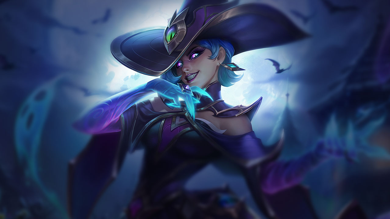 Splash-Art von Hexerei-Cassiopeia