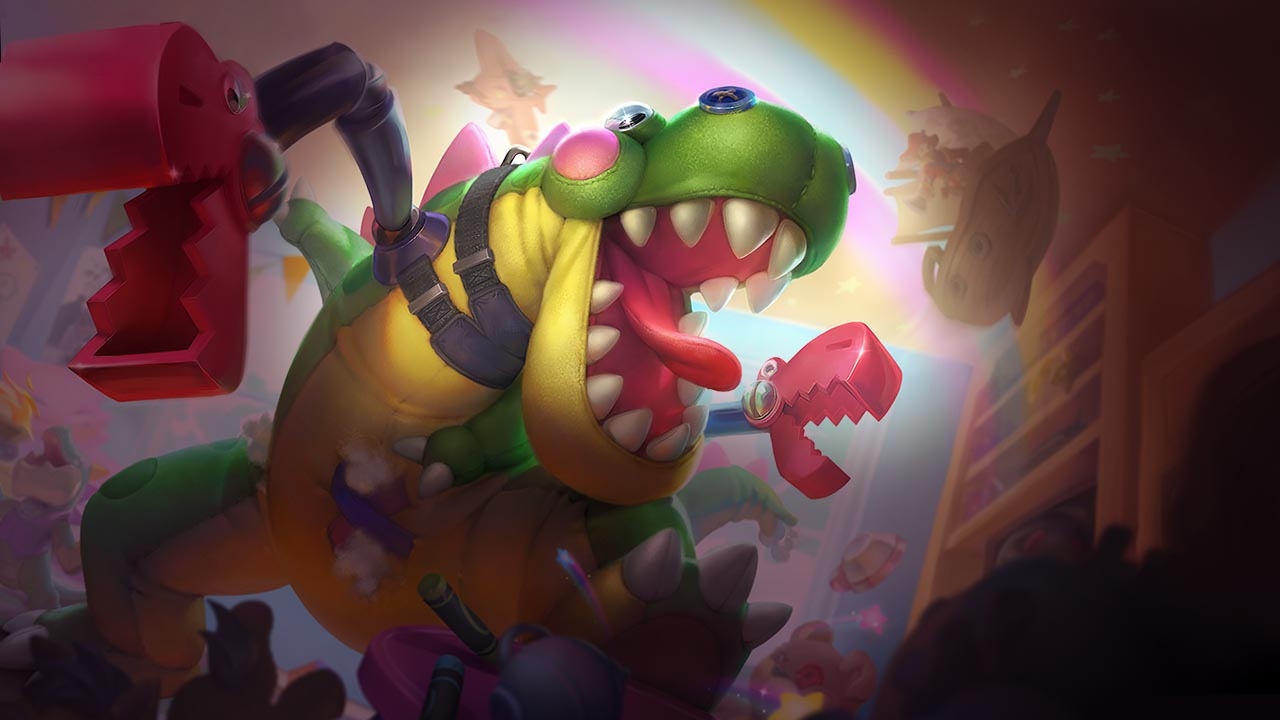 Splash-Art von Spielzeugschrecken-Cho'Gath