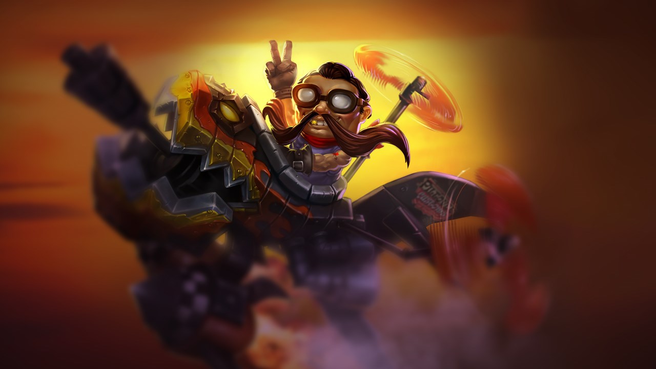 Splash-Art von Frisierter Corki
