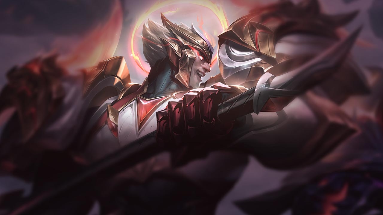 Splash-Art von Himmlischer Gottkönig Darius