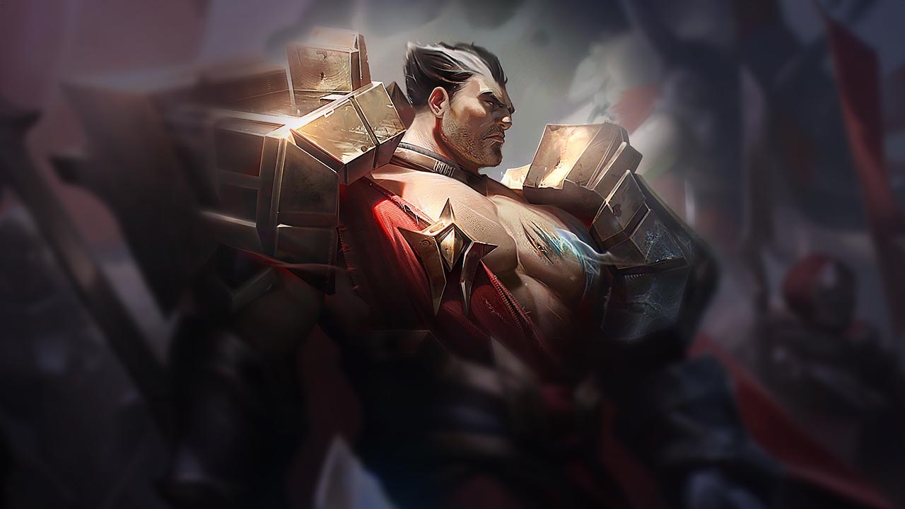Splash-Art von Triumphierender General Darius (Prestige)