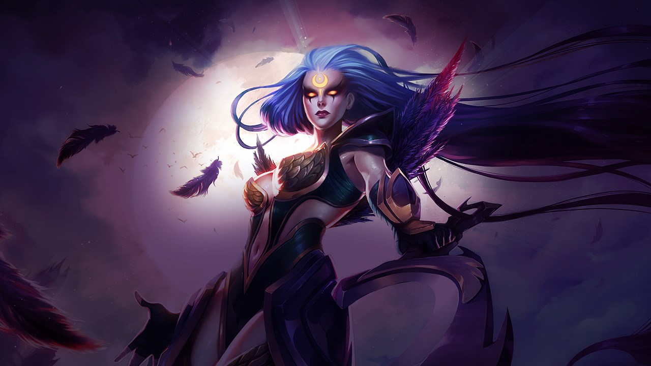 Splash-Art von Dunkelwalküren-Diana