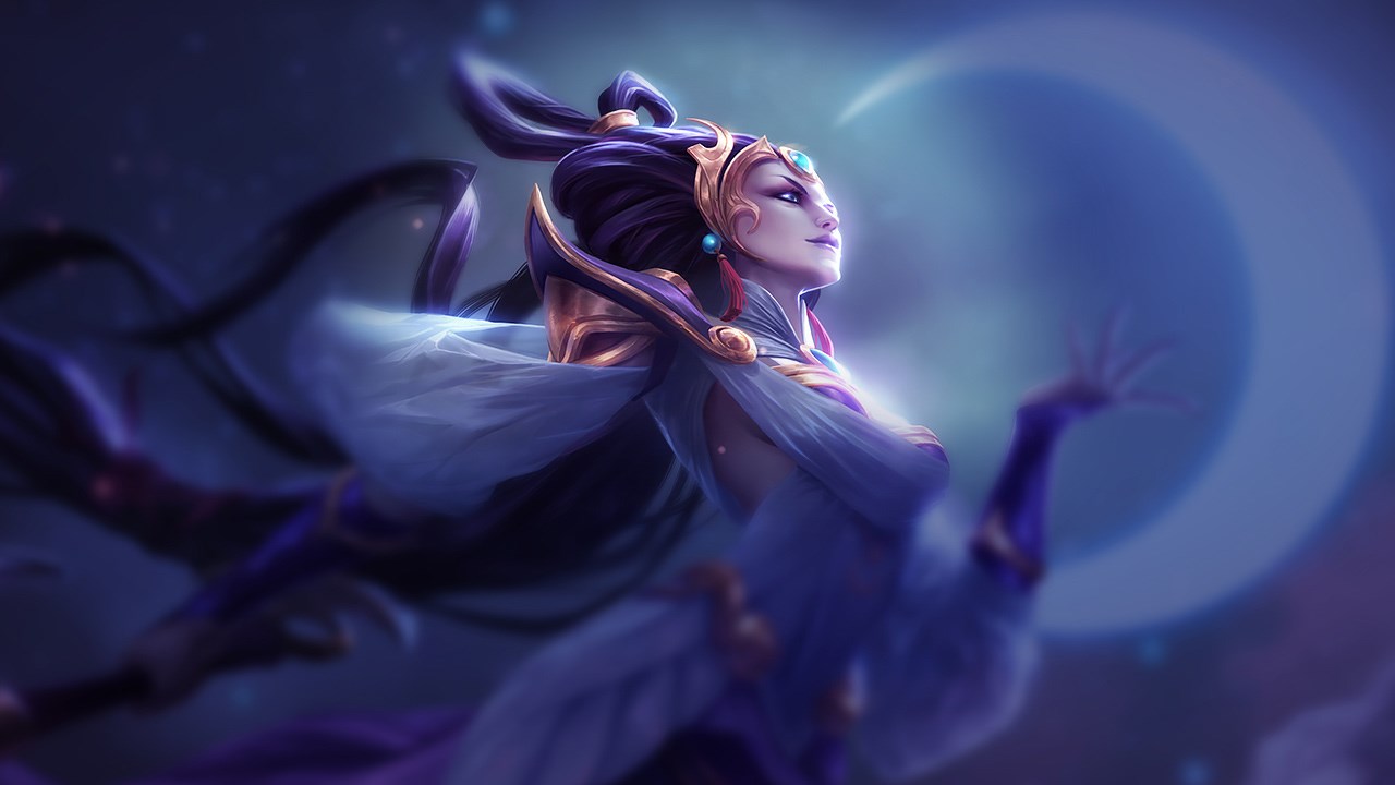 Splash-Art von Mondgöttin Diana