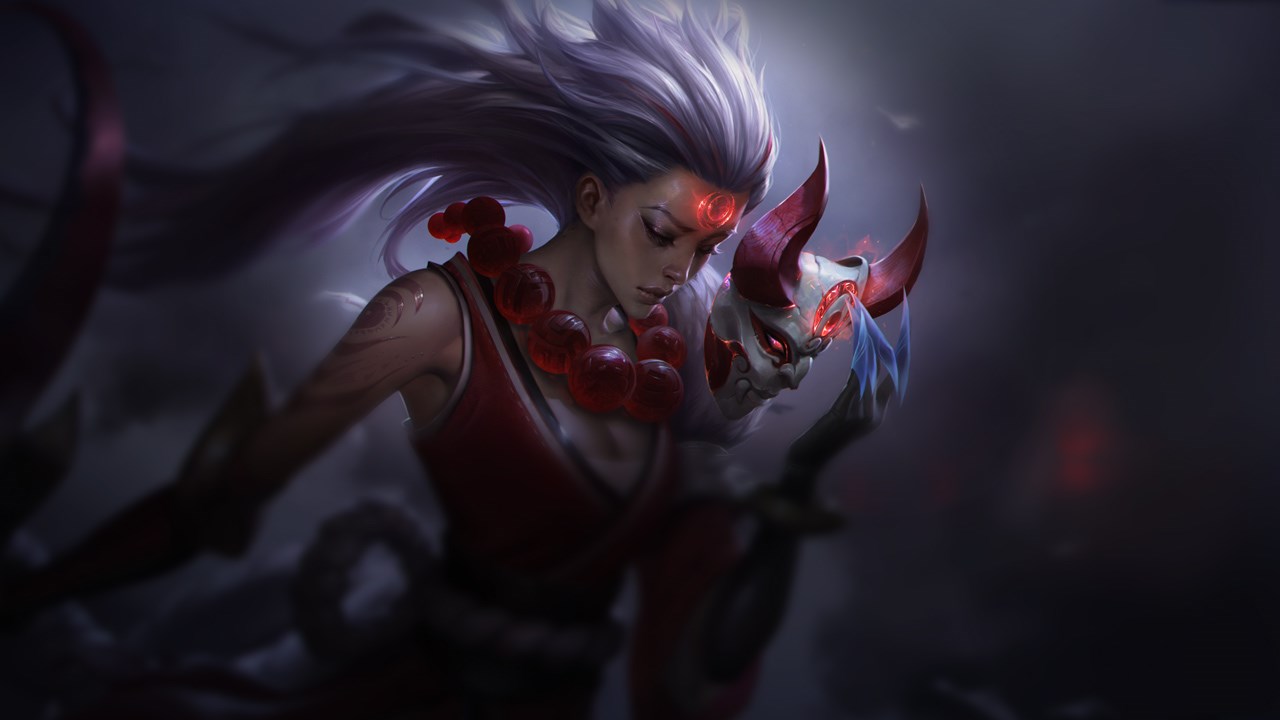Splash-Art von Blutmond-Diana