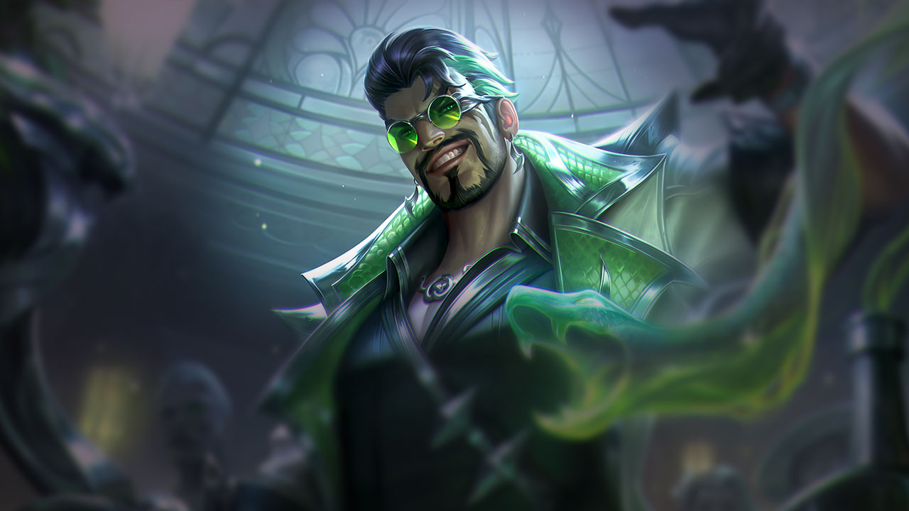 Splash-Art von Charmeur-Draven